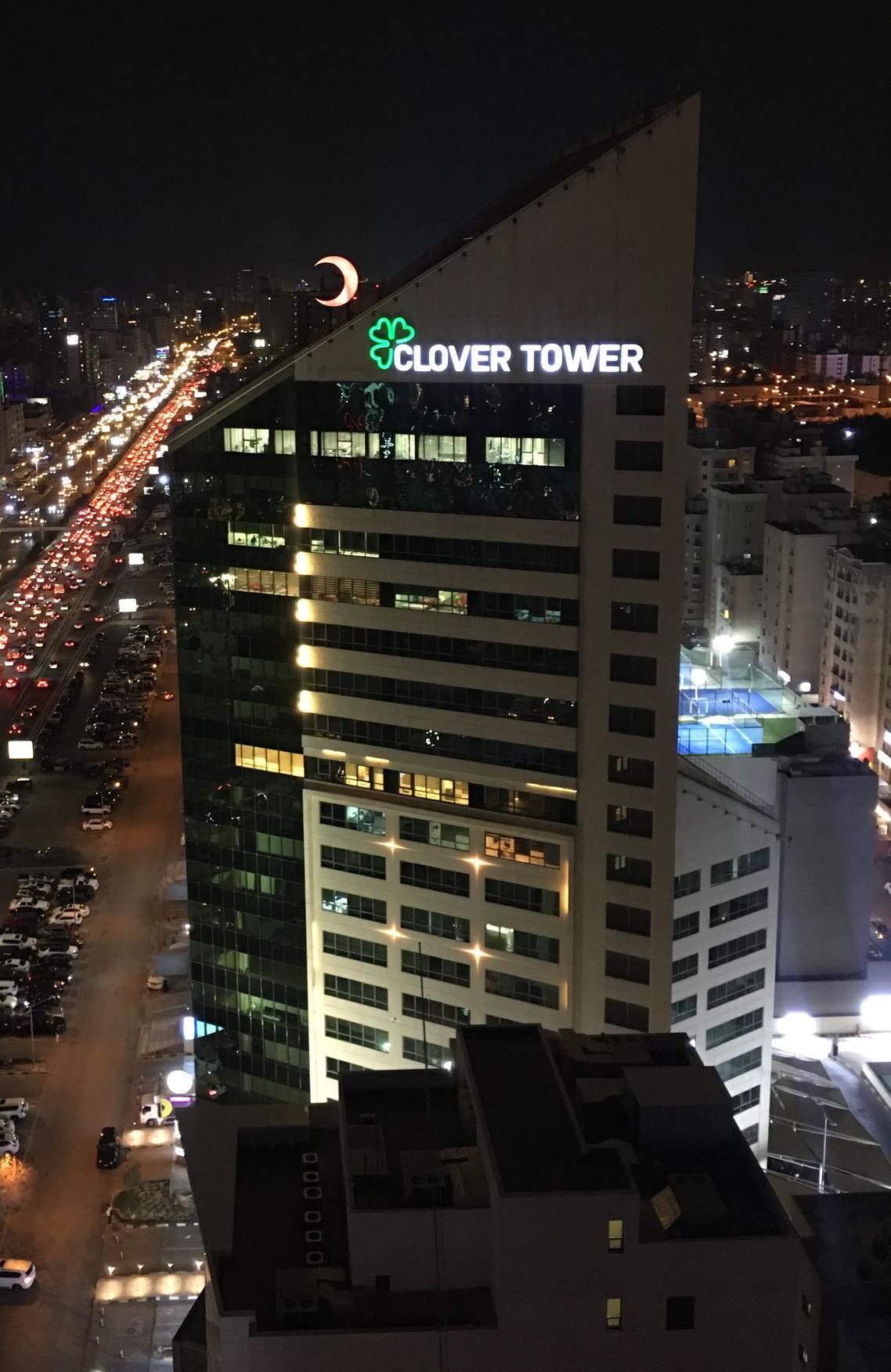 Clover Tower Exterior